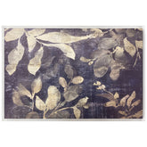 Sun Stained Foliage II - High Resolution Giclee Printed Canvas Framed in Contemporary Clear Acrylic Frame